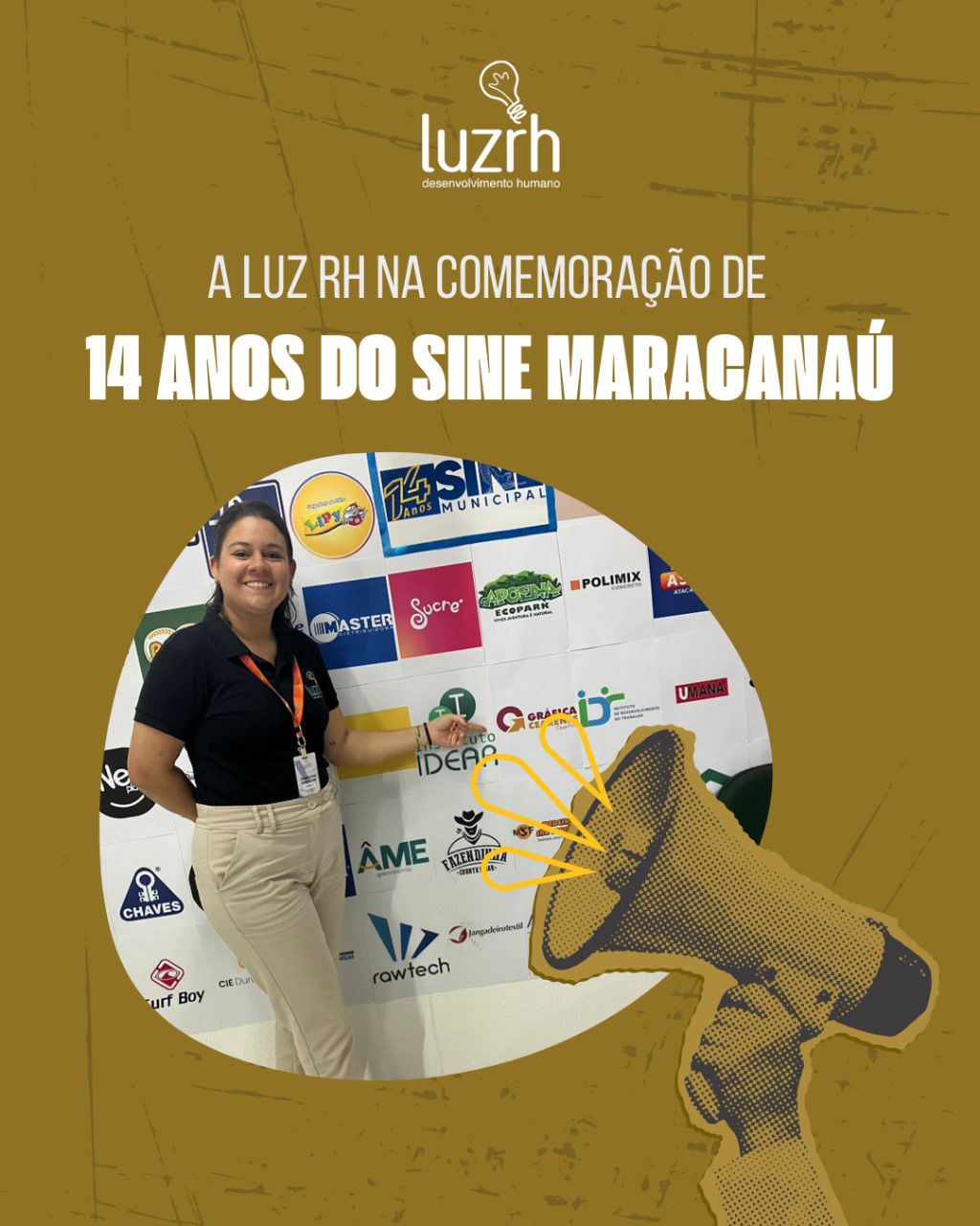 Parceria LuzRH + Sine Maracanaú: 14 anos de história